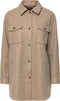 PIECES PCJUDY - Shacket - V-Hals met knoopsluiting - M