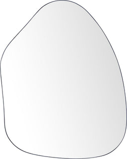 PUTEAUX - Wandspiegel - Zwart - Metaal