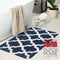 Dutch House Bidetmat Toulon - Bidetmat 60x60cm - Blauw - Antislip - Badmatten - Anti Slip Douchemat - Badkamer Mat - Snel Absorberend - Snel Drogende Badmat - Bidetmat - WC mat - Toiletmat voor hangend toilet