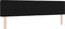 vidaXL - Hoofdbord - met - Kristallen - Knoppen, - Zwart, - 200 - cm, - Velvet