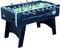 Cougar Arena Voetbaltafel in zwart - Tafelvoetbal tafel incl. 4 ballen en scoreteller - Indoor voetbal tafel van 141x75x88cm