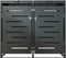 Juskys Arel - Containerberging - 2-Delig 120 l - Antraciet