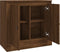 vidaXL - Dressoir - 70x35,5x67,5 - cm - bewerkt - hout - bruin - eikenkleur