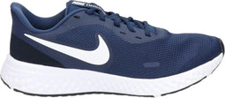 Nike Revolution 5 - Hardloopschoenen Heren - Regular fit - Donker blauw/wit