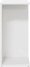 vidaXL - Nachtkastjes - 2 - st - 46,5x29x61 - cm - bewerkt - hout - wit