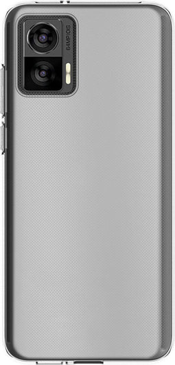 iMoshion Hoesje Geschikt voor Motorola Edge 30 Neo Hoesje Siliconen - iMoshion Softcase Backcover smartphone - Transparant