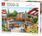 King Puzzel 1000 Stukjes - Amsterdam - Legpuzzel Steden (68 x 49 cm) - Multicolor