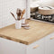 vidaXL - Keuken - werkblad - rechthoekig - 80x63,5x4 - cm - massief - eikenhout