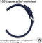 imoshion Siliconen bandje - Universeel 24 mm aansluiting - Donkerblauw