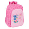 Schoolrugzak Lilo & Stitch Chill Roze 33 x 42 x 14 cm