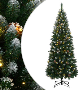 vidaXL - Kunstkerstboom - met - 300 - LED's - 210 - cm