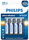 Philips LR6E4B - AA Batterijen - Alkaline - 1.5 V - 4 stuks