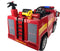 Brandweer Truck - Elektrische Kinderauto - 1 Persoons Kinderauto - Afstand Bestuurbaar - Muziek Module - 12v - Rubberen banden