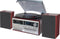 Roadstar HIF-8892EBT - Retro HIFI-Systeem - Bluetooth FM-radio Vinyl CD Cassette - Donkerbruin