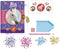 Totum I Love Horses - Geheim Dagboek met Slot - Diamond Painting en 2D-stickers - 13 x 17,6 cm