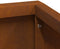 vidaXL - Plantenbak - 80x80x50 - cm - Weerstaal