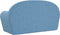 vidaXL Kinderbank 2-zits zacht pluche blauw