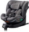 Autostoel - BABYAUTO - SCUDDA GREY DOBBY - Van geboorte tot 12 jaar - 0-36 kg - I-Size - ISOFIX - 360° draaibaar - ECE R129