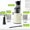 Aobosi - Slow Juicer - Sapcentrifuge voor hele groenten en fruit - Brede opening van 80 mm - Stille motor