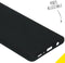 Accezz Liquid Silicone Backcover - Samsung Galaxy A41 - Schokabsorberend - Zwart