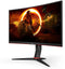 AOC AGON CQ27G2S/BK Rood, Zwart