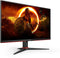 AOC Gaming 24G2SPAE/BK Rood, Zwart