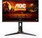 AOC Gaming Q24G2A/BK Rood, Zwart