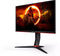 AOC Gaming Q24G2A/BK Rood, Zwart