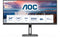 AOC U34V5C/BK Zwart