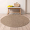 vidaXL - Vloerkleed - ZIZUR - beige - binnen - en - buiten - Ø - 200 - cm - jute - look