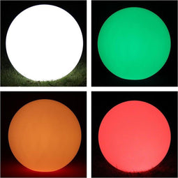 LED bol ambiance LED bol 50 CM 16 kleuren RGB wit oplaadbaar waterdicht afstandsbediening