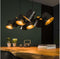 Hanglamp Kinetic 8 lampen - Charcoal