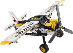 LEGO Technic 42198 - Junglevliegtuig - 4-cilinder motor - Zebraprint