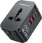Travelhawk SL-199T - Wereldstekker - 2x USB-C 2x USB-A