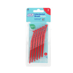 Interdentale borstels Tepe Rood (6 Onderdelen)
