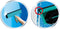 Leifheit raamwisser 51104 - Telescoopsteel 110-190 cm - 28 cm wisbreedte - Turquoise - Grijs