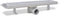 vidaXL - Doucheafvoer - rechthoekig - bubbel - 530x140 - mm - roestvrij - staal