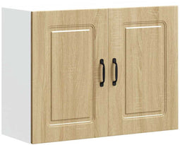vidaXL - Keukenwandkast - Kalmar - bewerkt - hout - sonoma - eikenkleurig