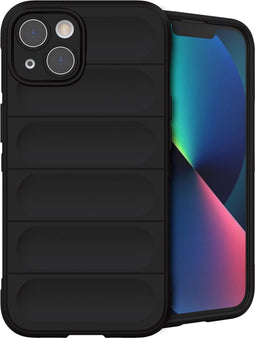 imoshion Hoesje - Geschikt voor iPhone 13 - EasyGrip Backcover - Zwart