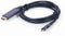 Gembird CC-USB3C-HDMI-01-6 - USB Type-C naar HDMI kabel - 4K 60 Hz - Grijs Zwart