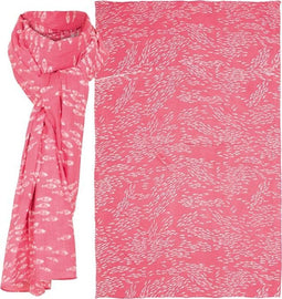 KATOENEN FOULARD ZAZU VISJES ROZE - BATELA