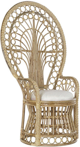 Tuinstoel DKD Home Decor Wit Bruin Natuurlijk 92 x 66 x 145 cm 86 x 51 x 145 cm 88 x 60 x 146 cm