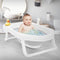 Bathroom - Solutions - Babybadje - inklapbaar - wit - en - grijs