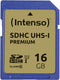 Intenso SDHC 16GB - Geheugenkaart UHS-I Class 10 tot 90 MB/s