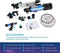 Aomekie Telescopische Astronomie 70/400 verrekijker telescoop voor kinderen en beginners met aluminium statief, smartphone-adapter en maanfilter