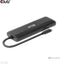 Club 3D CSV-1597 - USB-C 8-in-1 MST Dock - Dual 4K60Hz HDMI/DP - Zwart