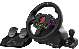 Subsonic Superdrive 220 RS-X - Gamecontroller - Force Feedback - Zwart