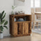 vidaXL - Dressoir - met - LED - - - Oud - Hout - 71x34,5x75 - cm - Geengineerd - Hout