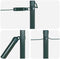 vidaXL - Ligbedpalen - met - punt - 13 - stuks - Ø32 - mm - 180 - cm - Gegalvaniseerd - staal