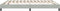 vidaXL - Bedframe - zonder - matras - 180x220 - cm - fluweel - lichtgrijs